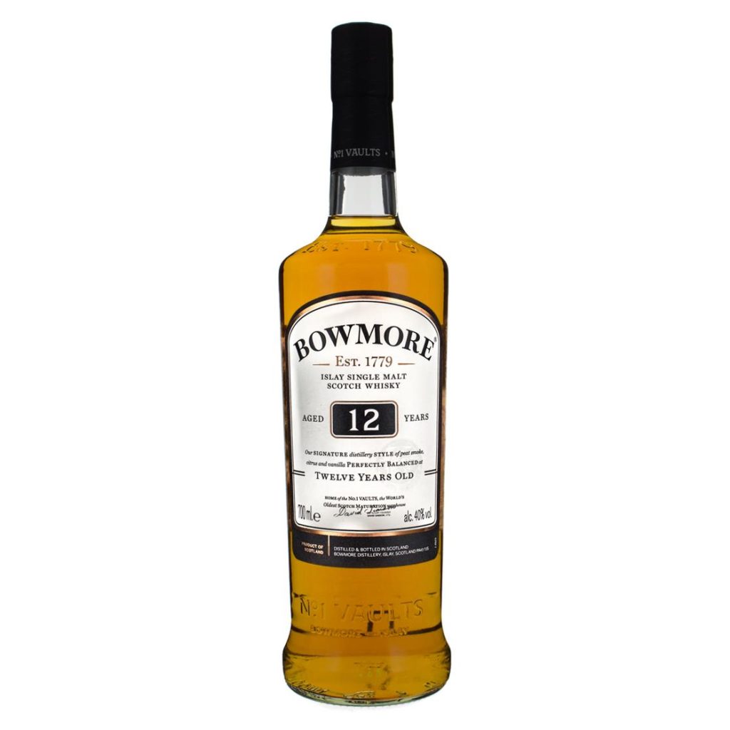 Bowmore 12 Year Old 70cl 40 Rusty Nail Spirits Next Day Delivery